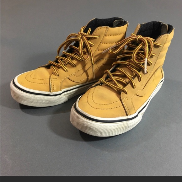 boys tan vans